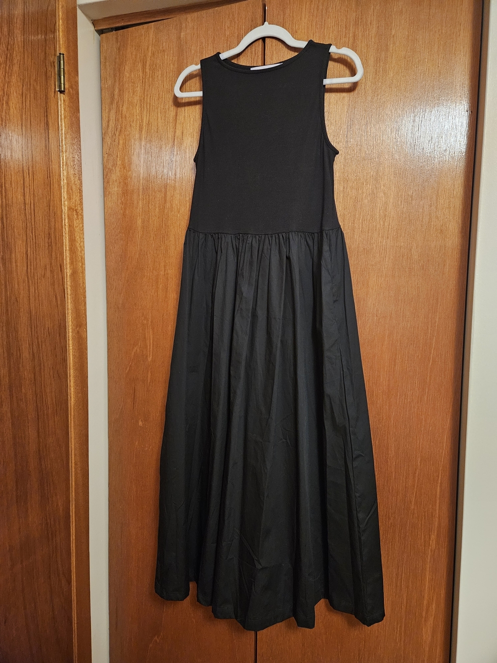 Lisa Says Gah Black Sleeveless Maxi Dress / Linda Dress Sz S New Without Tags